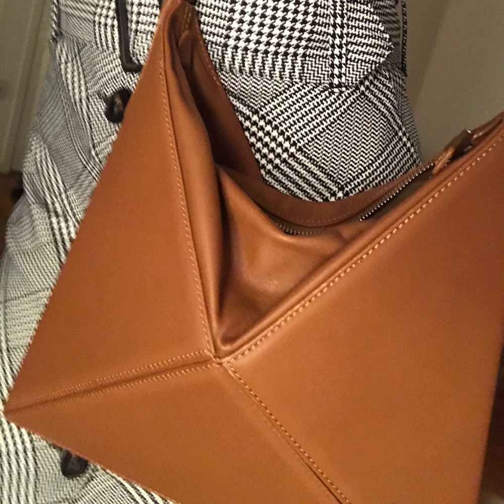 Cognac Brown Mlouye Hobo Bag